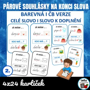Já mám, kdo má - párové souhlásky na konci slova