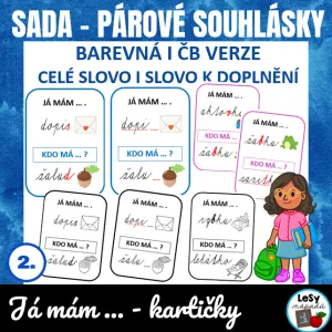 SADA - Já mám, kdo má, párové souhlásky
