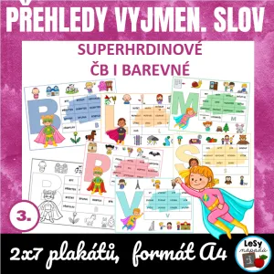 Superhrdinové - přehledy VS