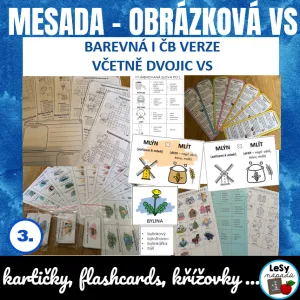 MEGASADA - Obrázková vyjmenovaná slova