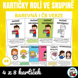 Kartičky rolí ve skupině