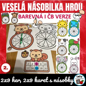 Veselá násobilka hrou