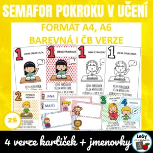 Semafor pokroku v učení