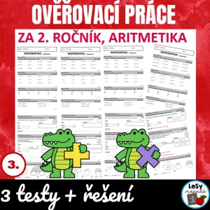 Ma - ověřovací testy za 2. ročník