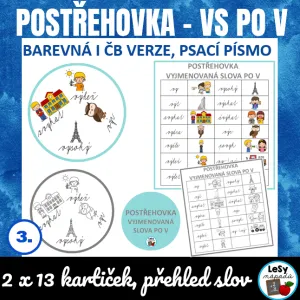 Vyjmenovaná slova po V - postřehovka