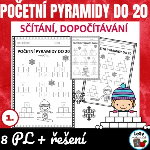 Početní pyramidy do 20 PL