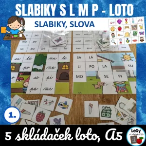 Slabiky S L M P - loto