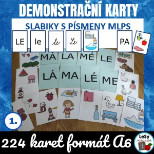 Demonstrační karty k ŽA s obrázky