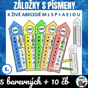 Záložky k živé abecedě MLPS