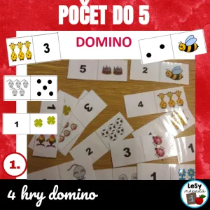 Počet do 5 - domino