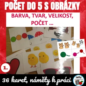 Počet do 5 s obrázky