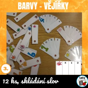 Barvy - vějířky