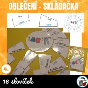 Oblečení - skládačka