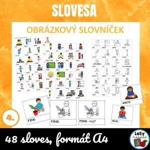 Obrázkový slovník - slovesa