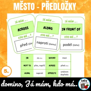 Město - předložky a směry