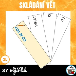 Skládání vět, fráze - vejířky