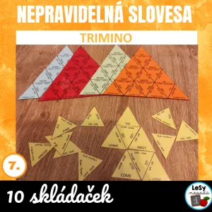 AJ: Nepravidelná slovesa - trimino