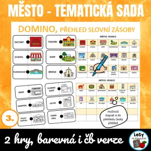 AJ Obrázkové domino - město
