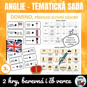 AJ Obrázkové domino - Anglie, Londýn