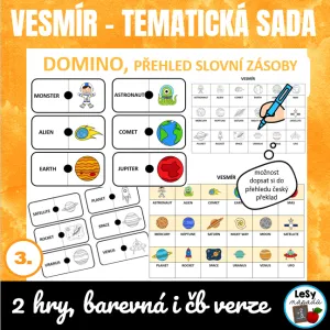 AJ Obrázkové domino - vesmír