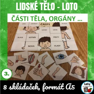 Lidské tělo - loto