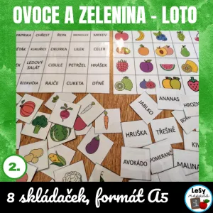 Ovoce a zelenina - loto