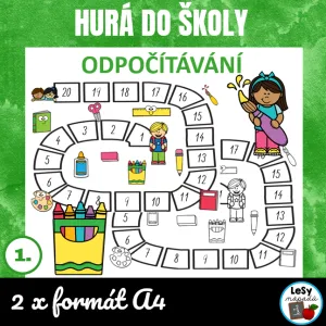Hurá do školy - odpočítávání