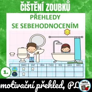 Čištění zoubků (A4 na šířku)