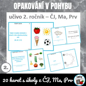 Předprázdninové opakování v pohybu