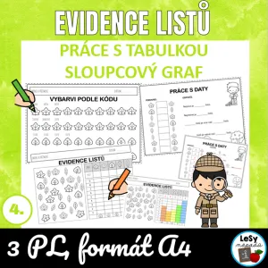 Evidence listů