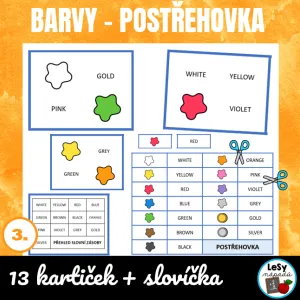AJ: Barvy - postřehovka