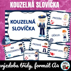 Kouzelná slovíčka - námořníci nebo piráti