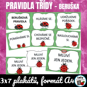 Pravidla třídy - beruška