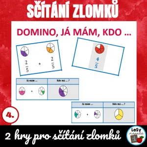 Hry pro sčítání zlomků
