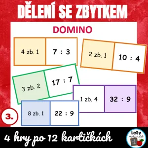 Dělení se zbytkem - domino