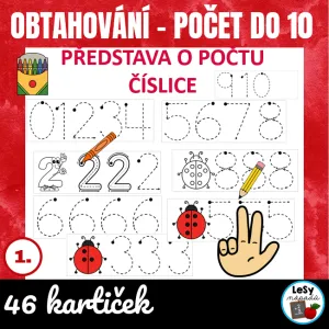 Obtahování čísel do 10