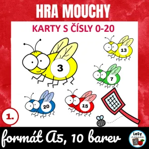 Hra mouchy s čísly do 20