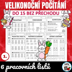 Velikonoční počítání do 15 PL