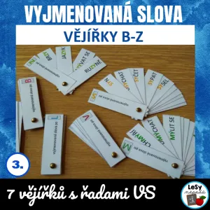 Vyjmenovaná slova - vějířky