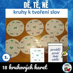 Dě, tě, ně - kruhy