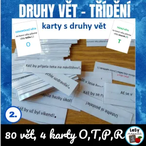 Druhy vět - třídění
