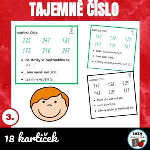 Tajemné číslo - 3. ročník