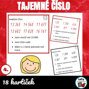 Tajemné číslo - 4. ročník