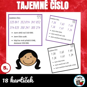Tajemné číslo - 5. ročník
