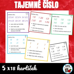 SADA - Tajemné číslo 1. až 5. ročník