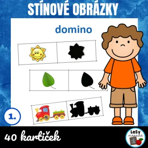 Domino se stínovými obrázky