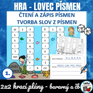 Hra - Lovec písmen