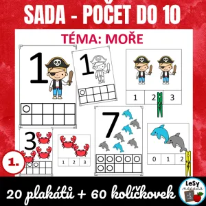 SADA - Počet do 10, moře