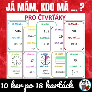 Já mám, kdo má pro čtvrťáky