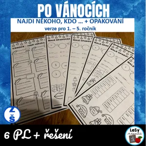 Po Vánocích - Najdi někoho kdo a malé opakování